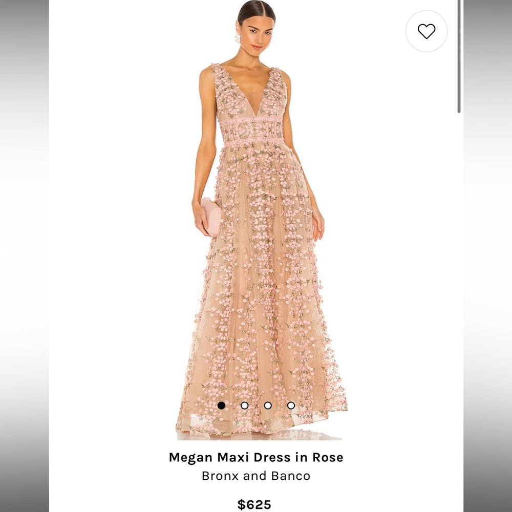 SALE💕 Bronx and Banco - Megan Maxi Dress in Rose